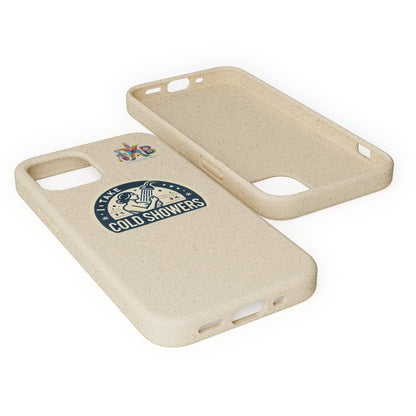 'I Take Cold Showers'_Plastic Free Biodegradable Phone Case (MHB Edition)