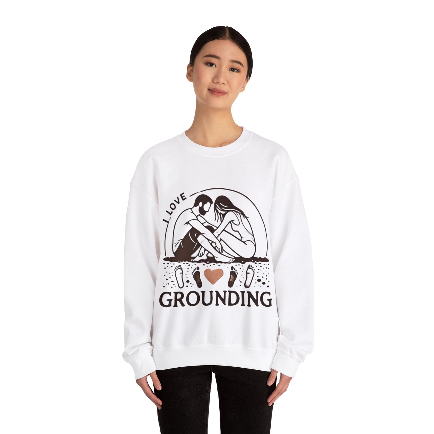 I Love Grounding Couple's Sweatshirt - My Higher Being