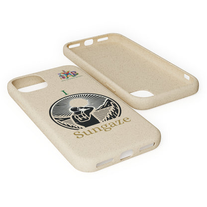 'I Sungaze'_Plastic Free Biodegradable Phone Case