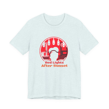 Red Lights After Sunset Man's Tee