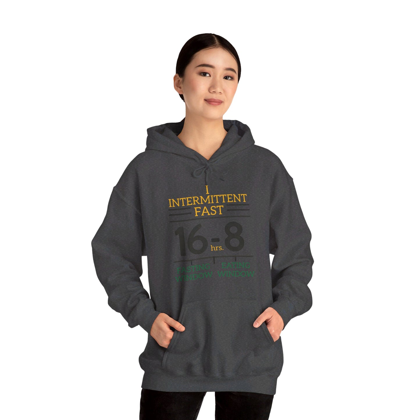 I Intermittent Fast Hoodie_16-8 - My Higher Being