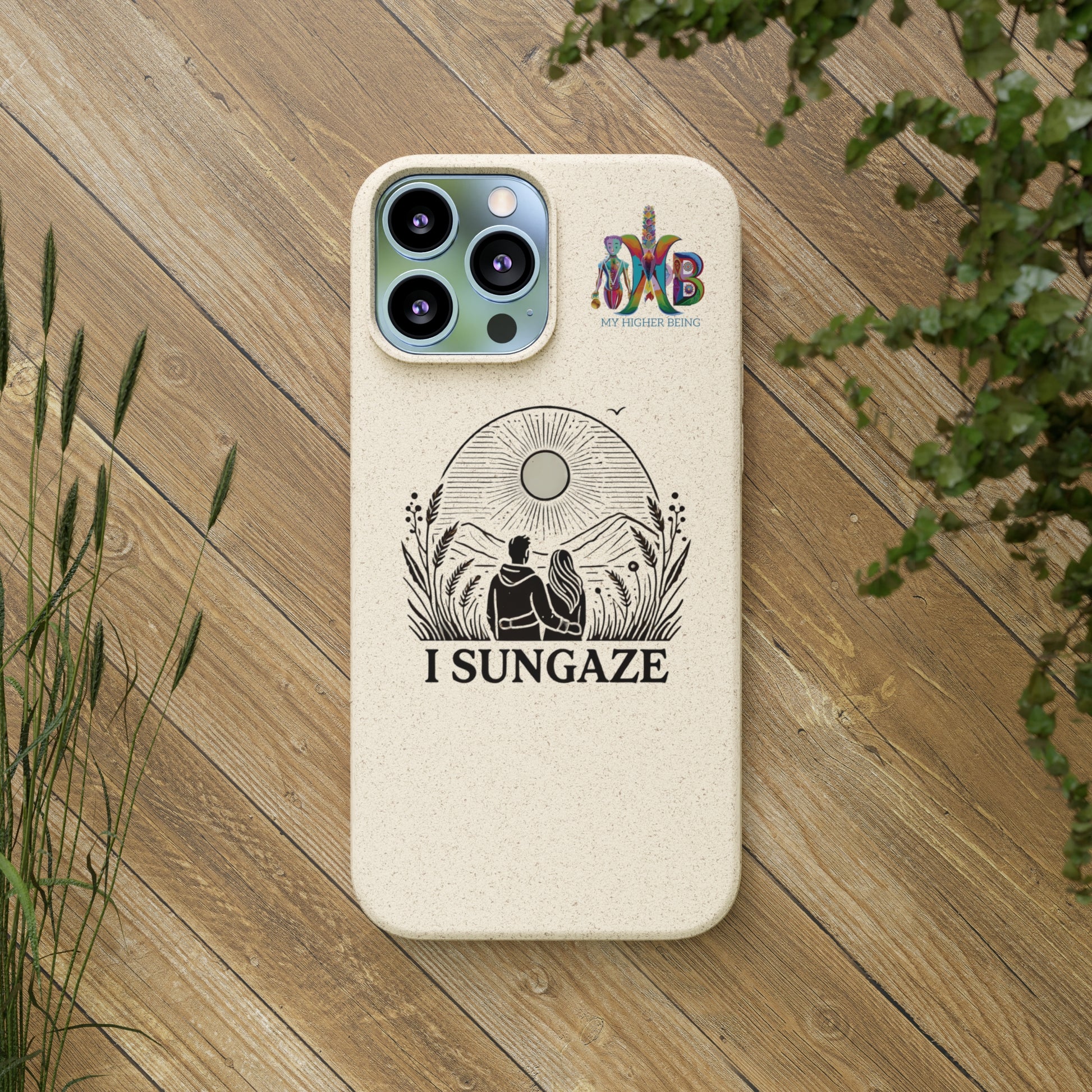 'I Sungaze'_Plastic Free Biodegradable Phone Case (MHB Edition) - My Higher Being