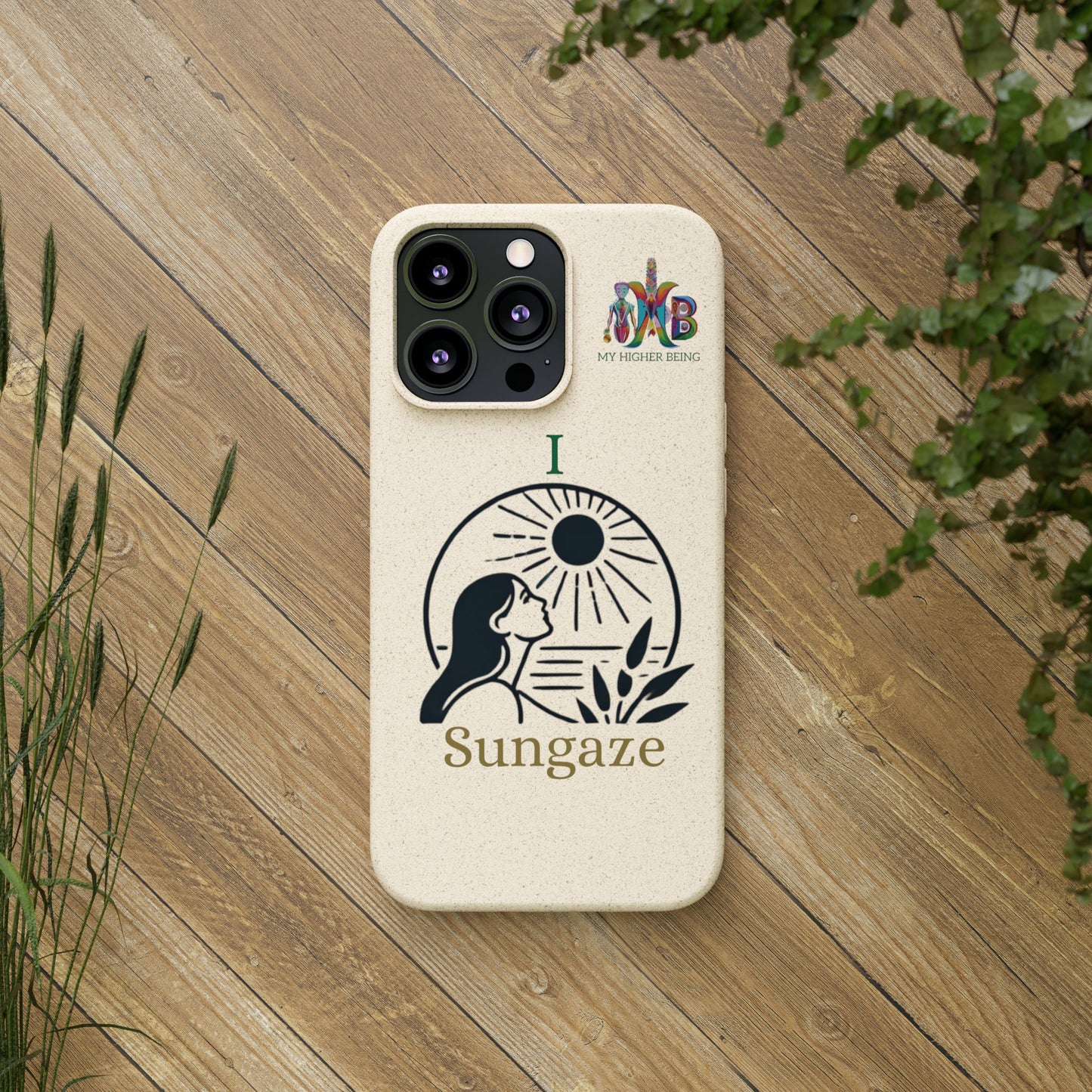 I Sungaze — Plastic Free Biodegradable Phone Case — Design 5