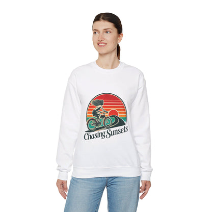 Chasing Sunsets Woman's Sweatshirt - My Higher Being