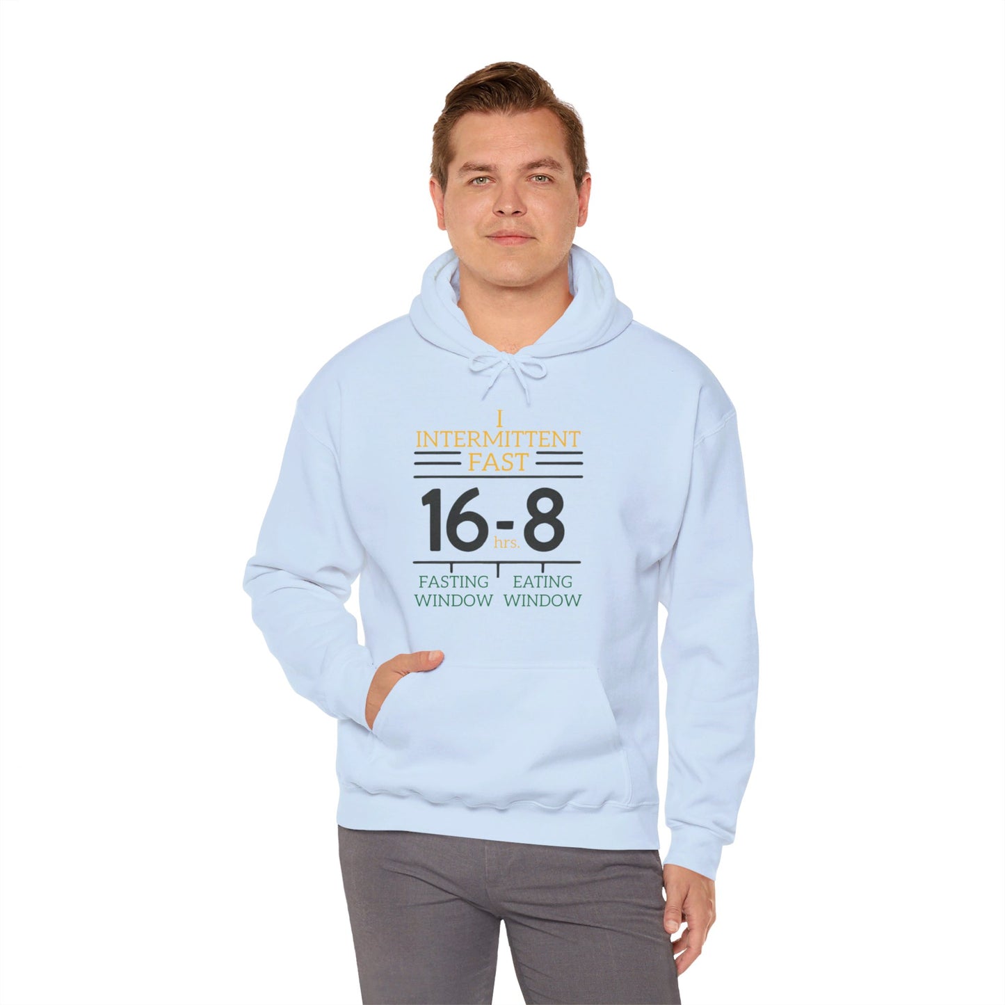 I Intermittent Fast Hoodie_16-8 - My Higher Being