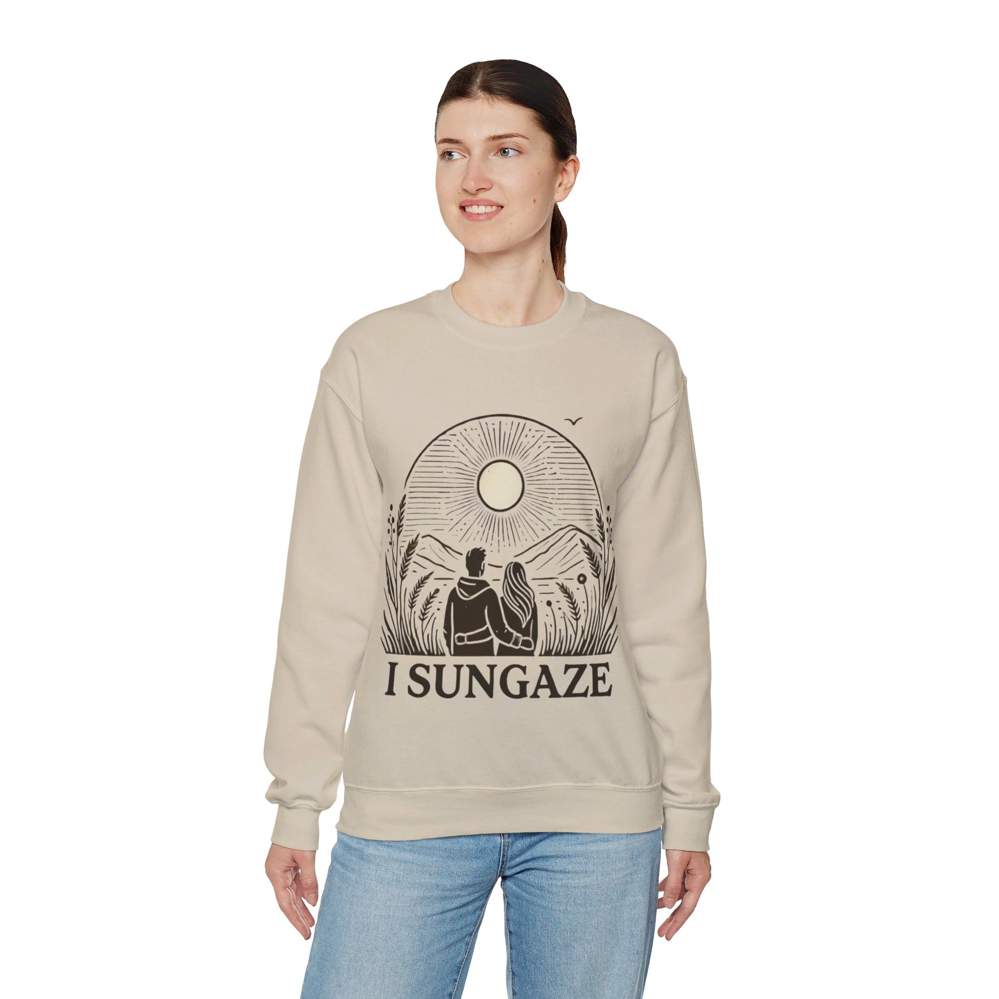 I Sungaze Couples' Sweatshirt - My Higher Being