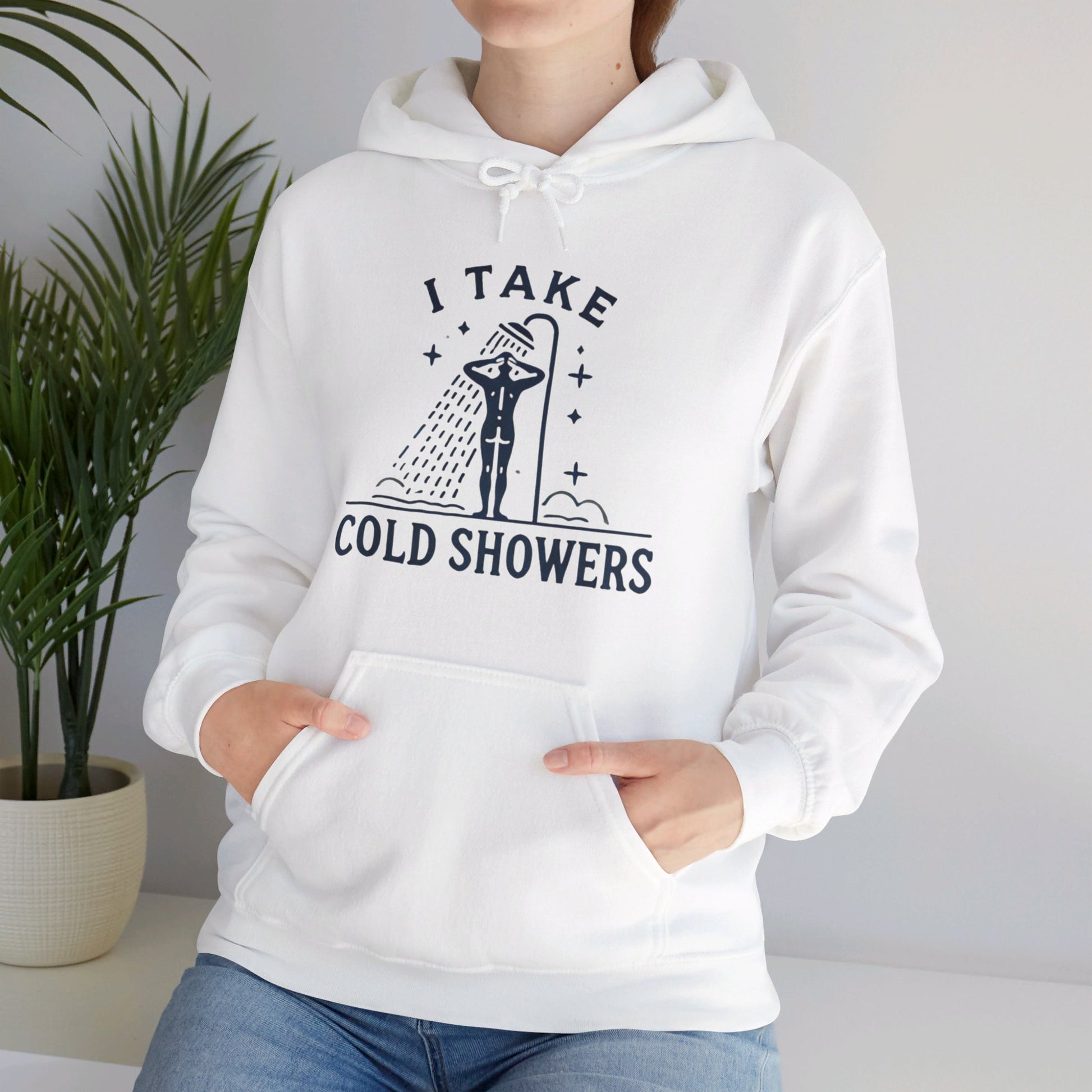 I Take Cold Showers Woman's Hoodie - My Higher Being