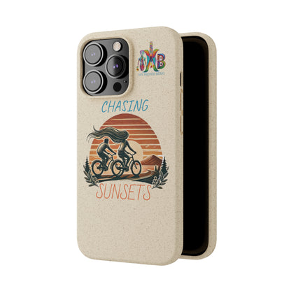 'Chasing Sunsets'_Plastic Free Biodegradable Phone Case (MHB Edition) - My Higher Being