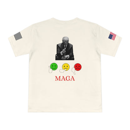 Trump’s Call for Change Tee: Advocating New Attitudes for Peace _100% Organic Cotton