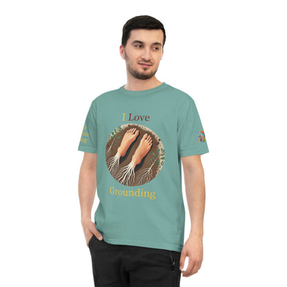 'I Love Grounding' (MHB EDITION)_100% Organic Cotton T-Shirt