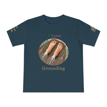 'I Love Grounding' (MHB EDITION)_100% Organic Cotton T-Shirt