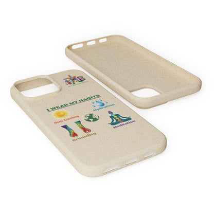 I Wear My Habits — Plastic Free Biodegradable Phone Case