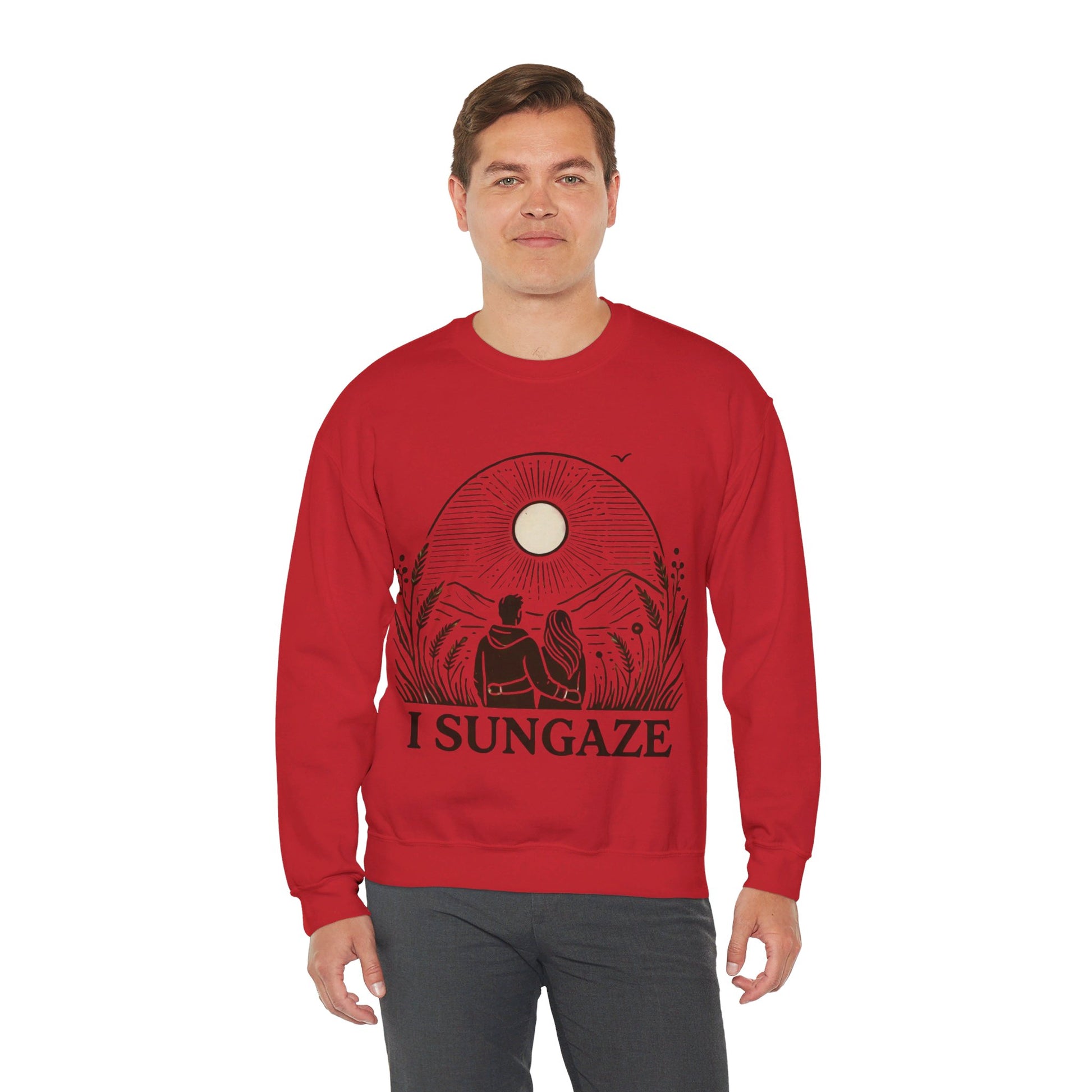 I Sungaze Couples' Sweatshirt - My Higher Being