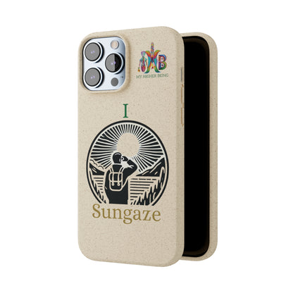 'I Sungaze'_Plastic Free Biodegradable Phone Case