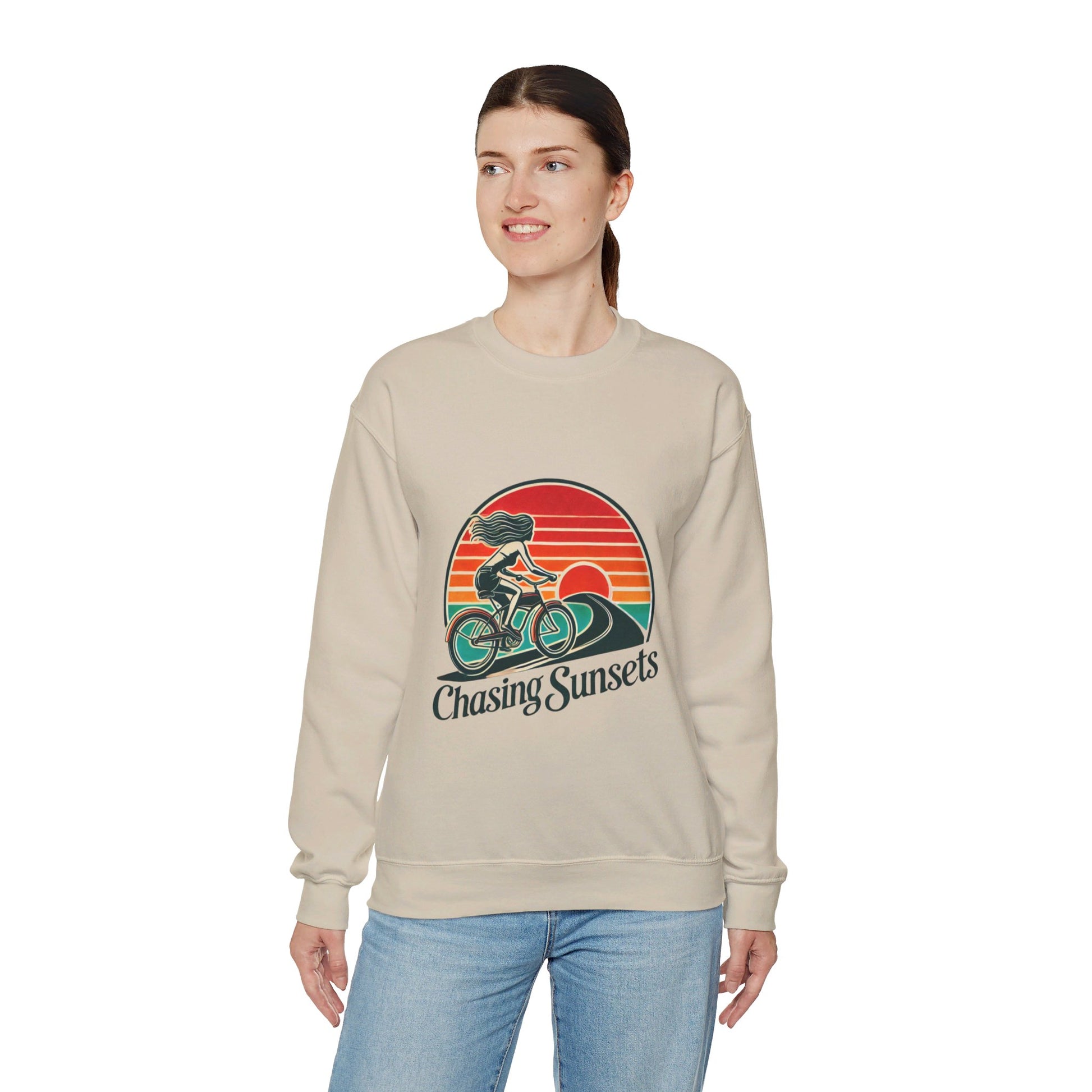 Chasing Sunsets Woman's Sweatshirt - My Higher Being