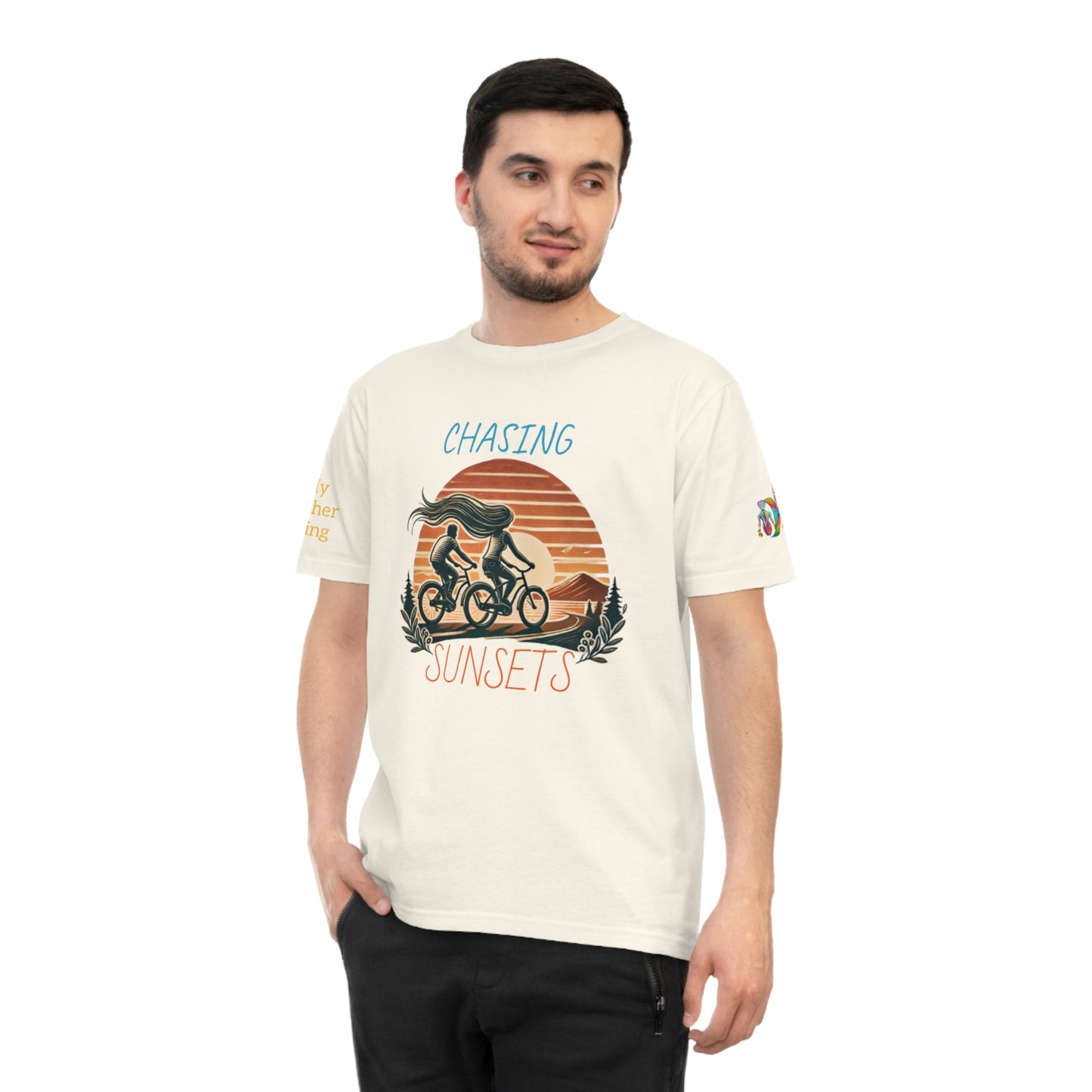 'Chasing Sunsets' (MHB EDITION)_100% Organic Cotton T-Shirt - My Higher Being