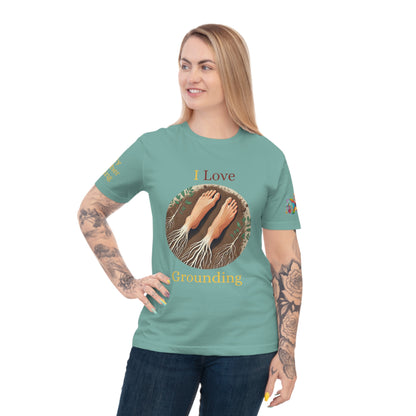 'I Love Grounding' (MHB EDITION)_100% Organic Cotton T-Shirt
