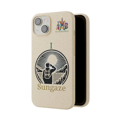 'I Sungaze'_Plastic Free Biodegradable Phone Case