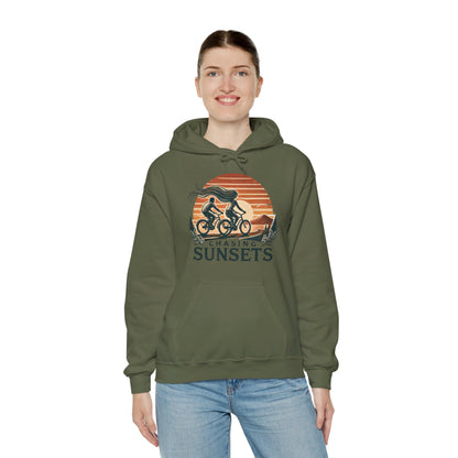 Chasing Sunsets Couples' Hoodie - My Higher Being