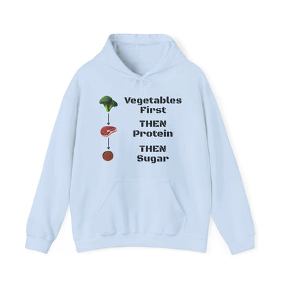 Vegetables First Hoodie - My Higher Being