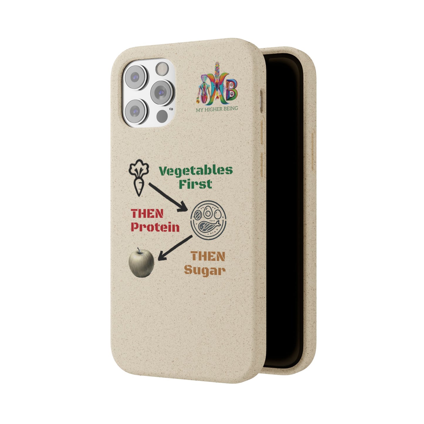Vegetables First — Plastic Free Biodegradable Phone Case