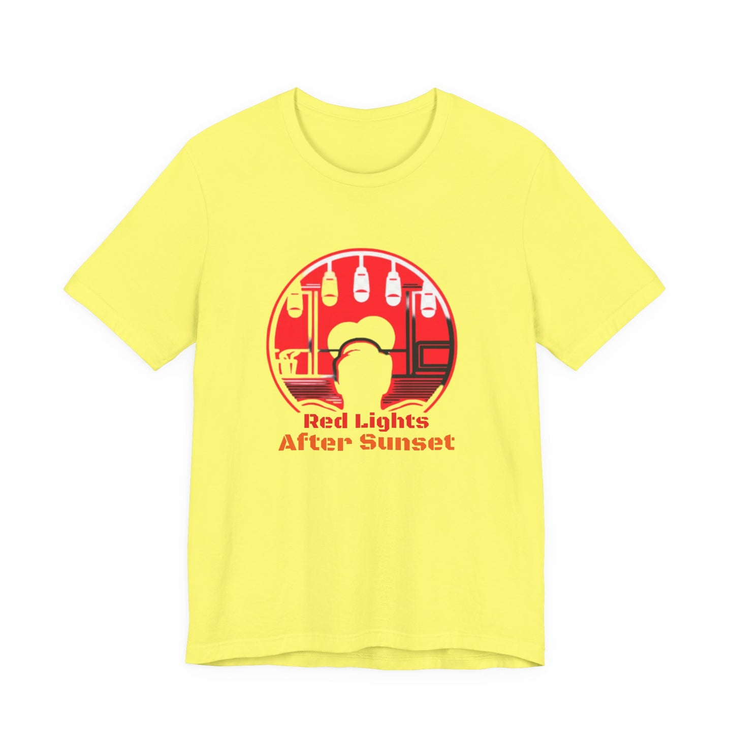 Red Lights After Sunset Man's Tee