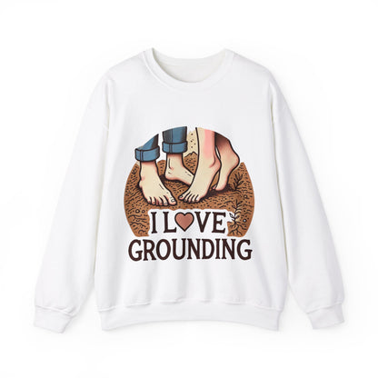 I Love Grounding Couples' Sweatshirt - My Higher Being