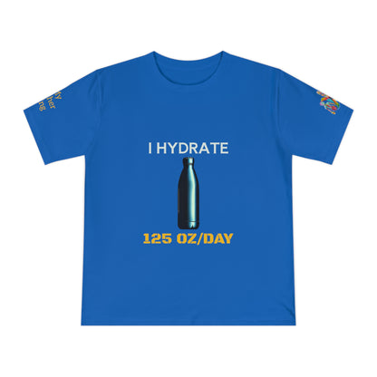 'I Hydrate 125 OZ/DAY' (MHB EDITION)_100% Organic Cotton T-Shirt