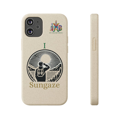 'I Sungaze'_Plastic Free Biodegradable Phone Case