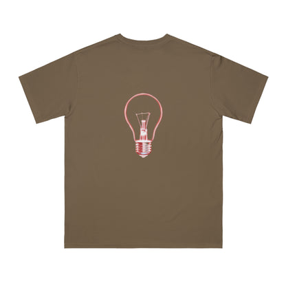 'Red Lights After Susnet'_100% Organic Cotton T-Shirt