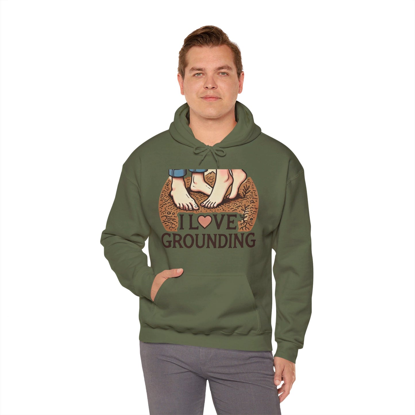 I love Grounding Couples' Hoodie - My Higher Being