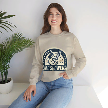 I Take Cold Showers Woman's Sweatshirt - My Higher Being