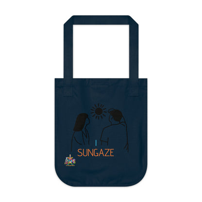 'I Sungaze'_100% Organic Cotton Canvas Tote Bag