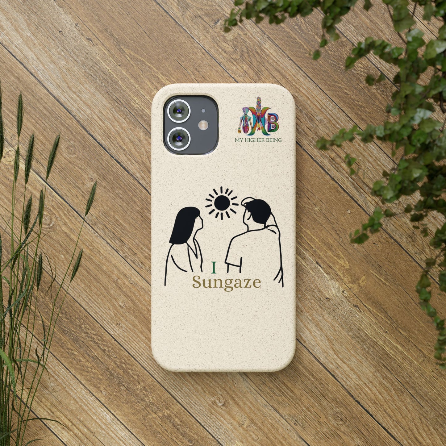 I Sungaze — Plastic Free Biodegradable Phone Case — Design 4