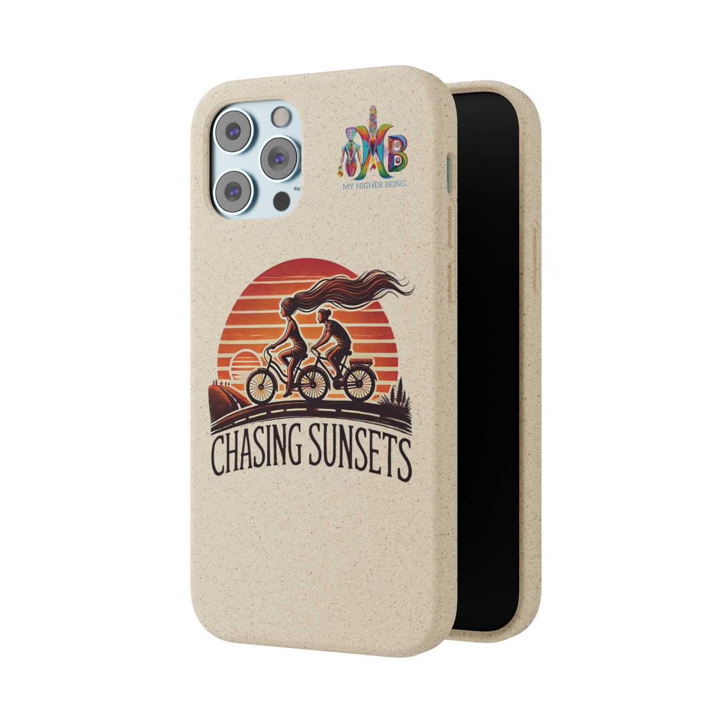 'Chasing Sunsets'_Plastic Free Biodegradable Phone Case (MHB Edition) - My Higher Being