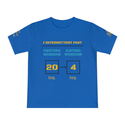 'I Intermittent Fast_20 - 4' (MHB EDITION)_100% Organic Cotton Jersey T-Shirt - My Higher Being