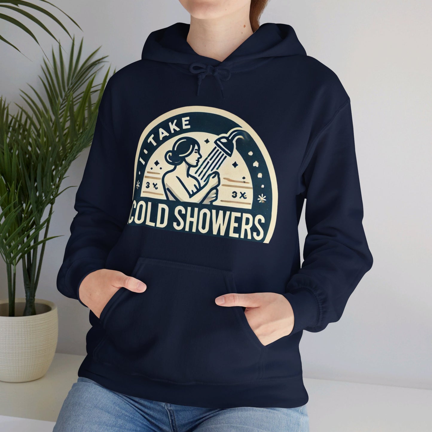 I Take Cold Showers Woman's Hoodie - My Higher Being