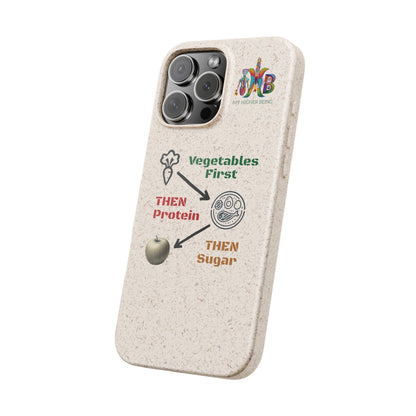 Vegetables First — Plastic Free Biodegradable Phone Case