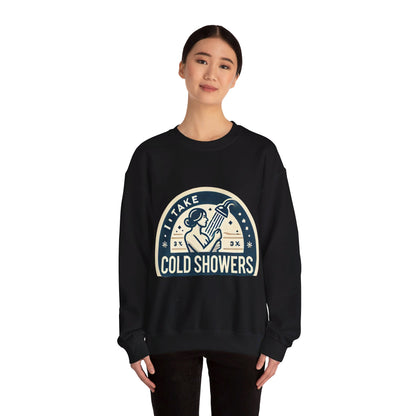 I Take Cold Showers Woman's Sweatshirt - My Higher Being