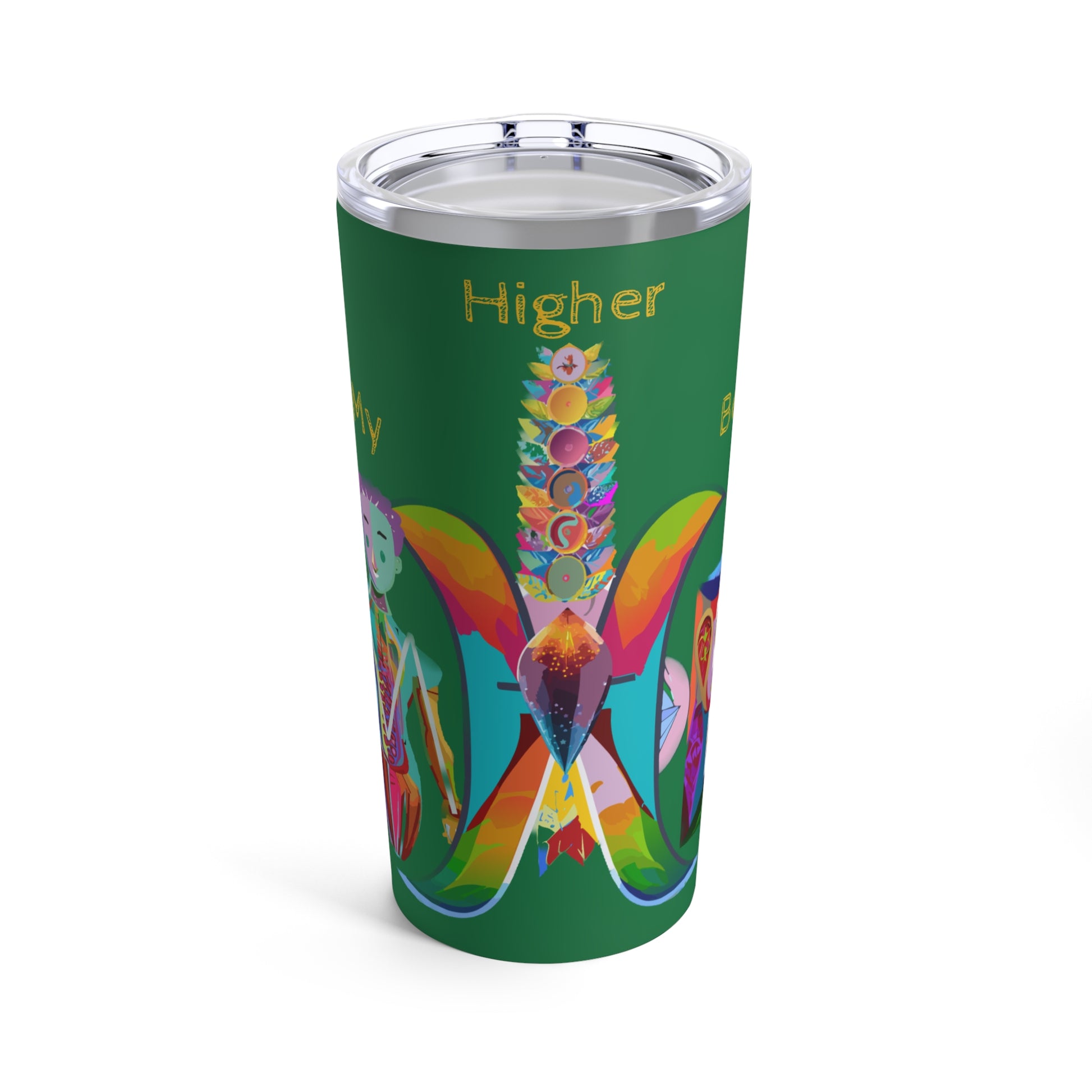 My Higher Being_Green Tumbler_20oz - My Higher Being