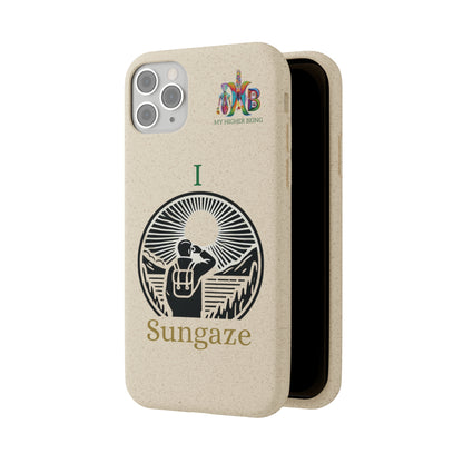 'I Sungaze'_Plastic Free Biodegradable Phone Case