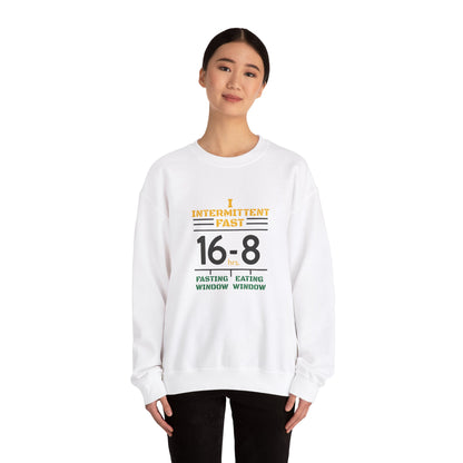 I Intermittent Fast Sweatshirt_16-8 - My Higher Being