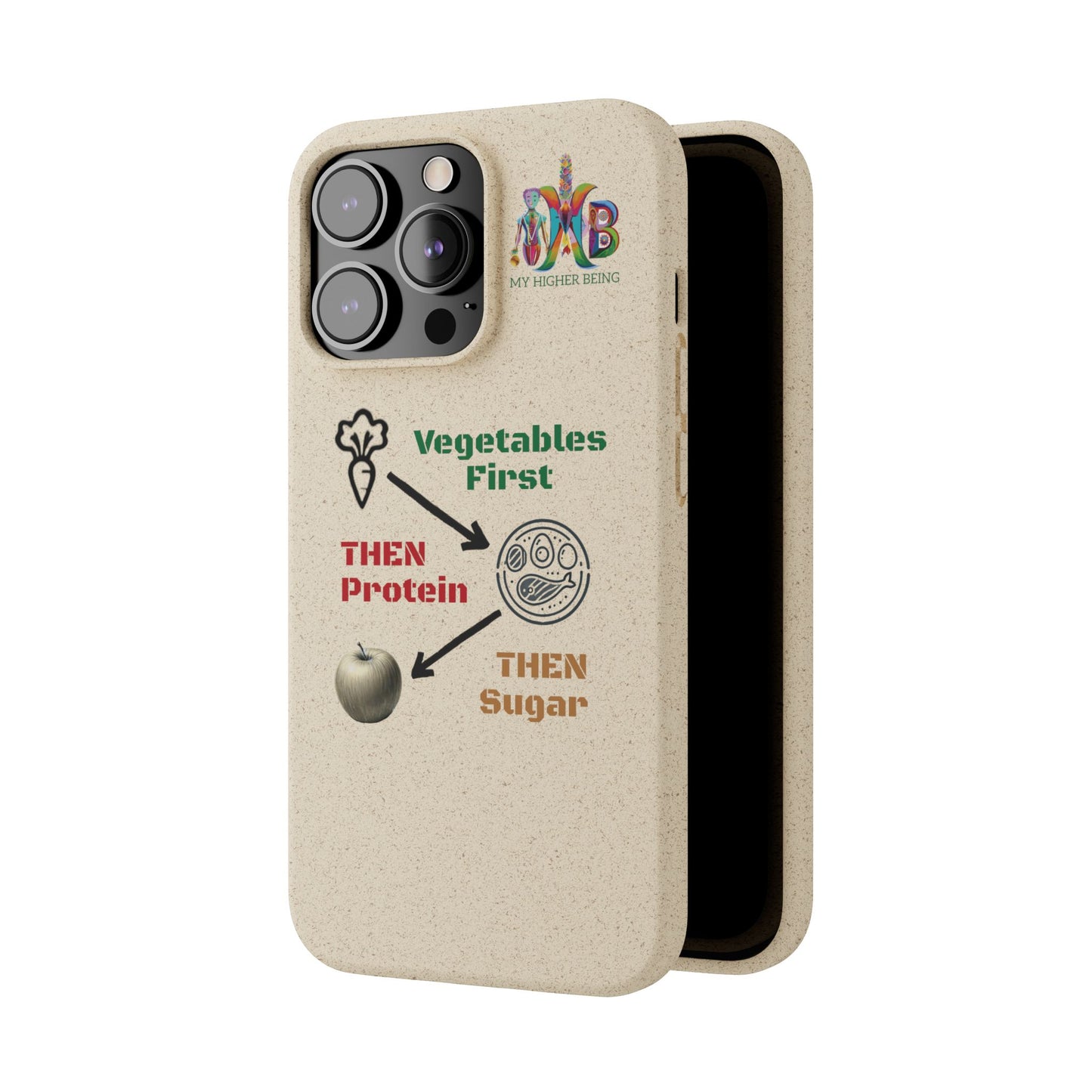Vegetables First — Plastic Free Biodegradable Phone Case