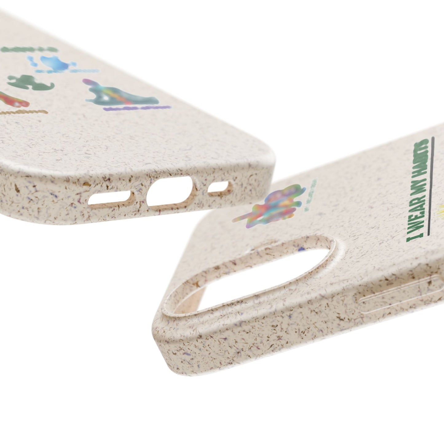 I Wear My Habits — Plastic Free Biodegradable Phone Case