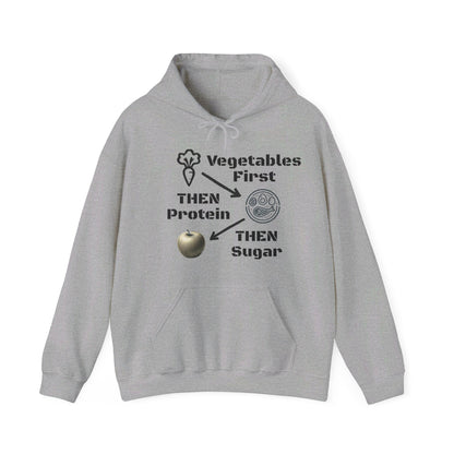 Vegetables First Hoodie - My Higher Being