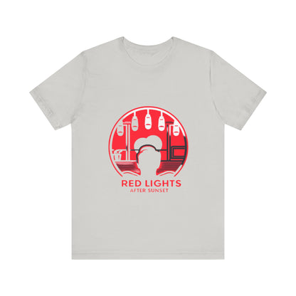 Red Lights After Sunset Man's Tee - My Higher Being