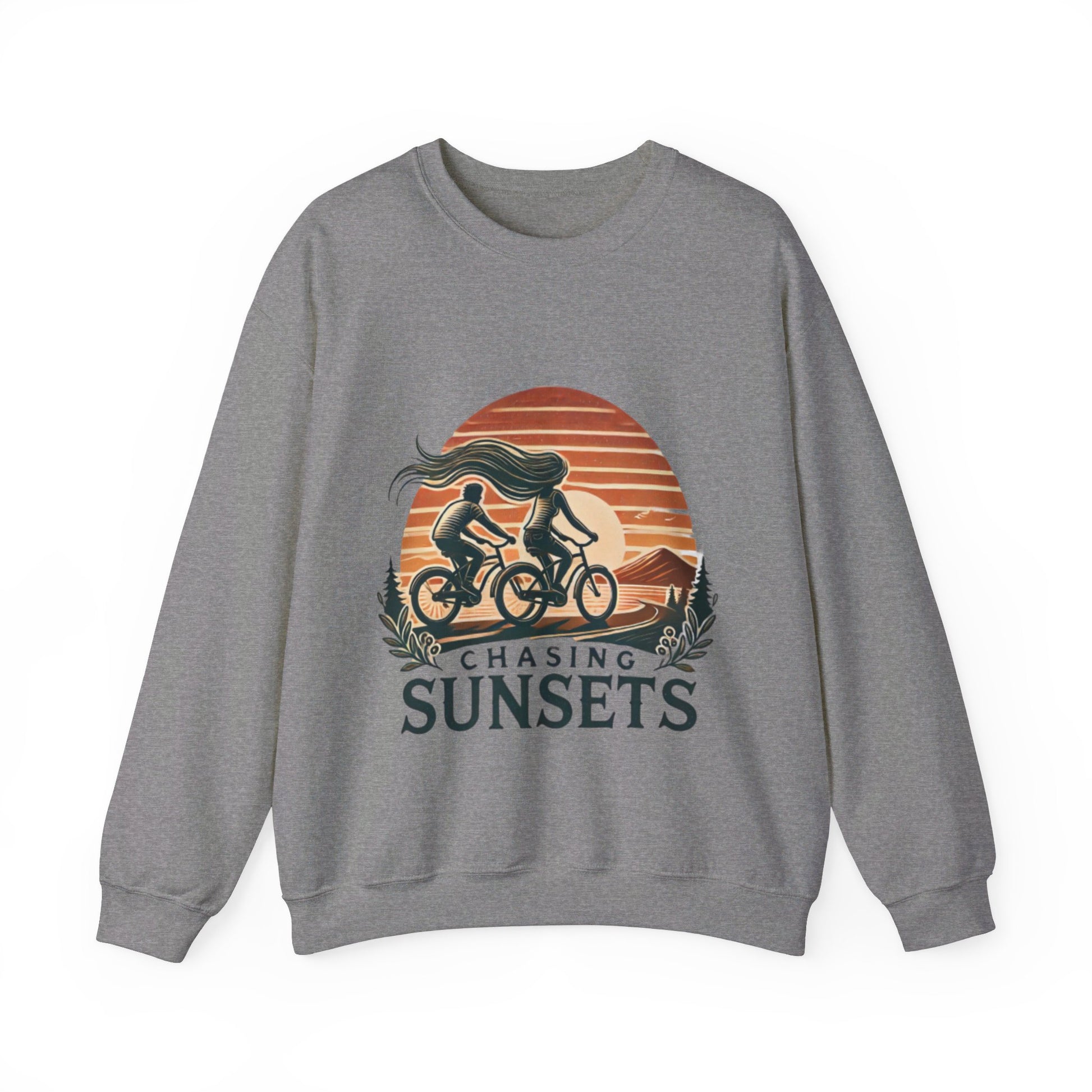 Chasing Sunsets Couples' Sweatshirt - My Higher Being