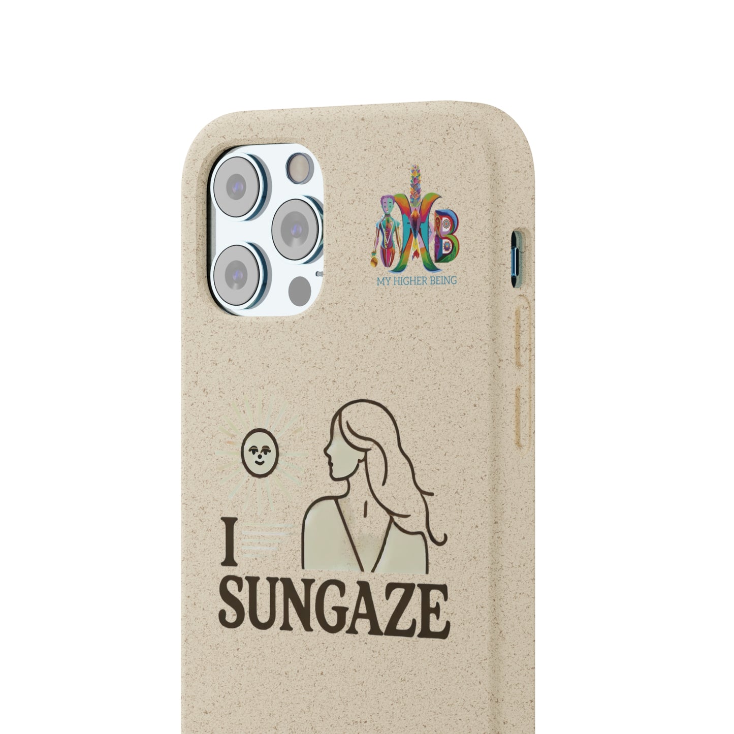 'I Sungaze'_Plastic Free Biodegradable Phone Case (MHB Edition) - My Higher Being