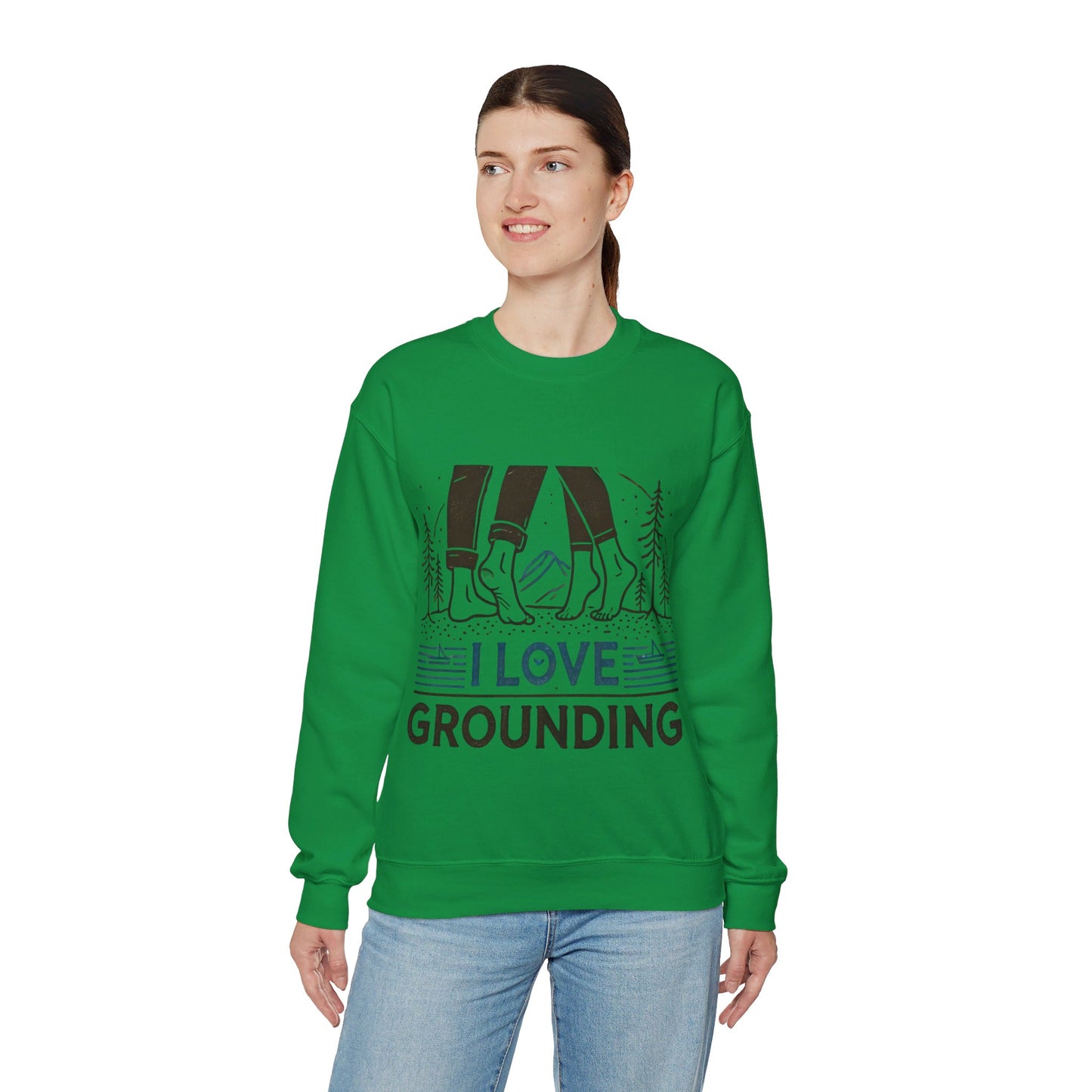 I Love Grounding Couples' Sweatshirt - My Higher Being