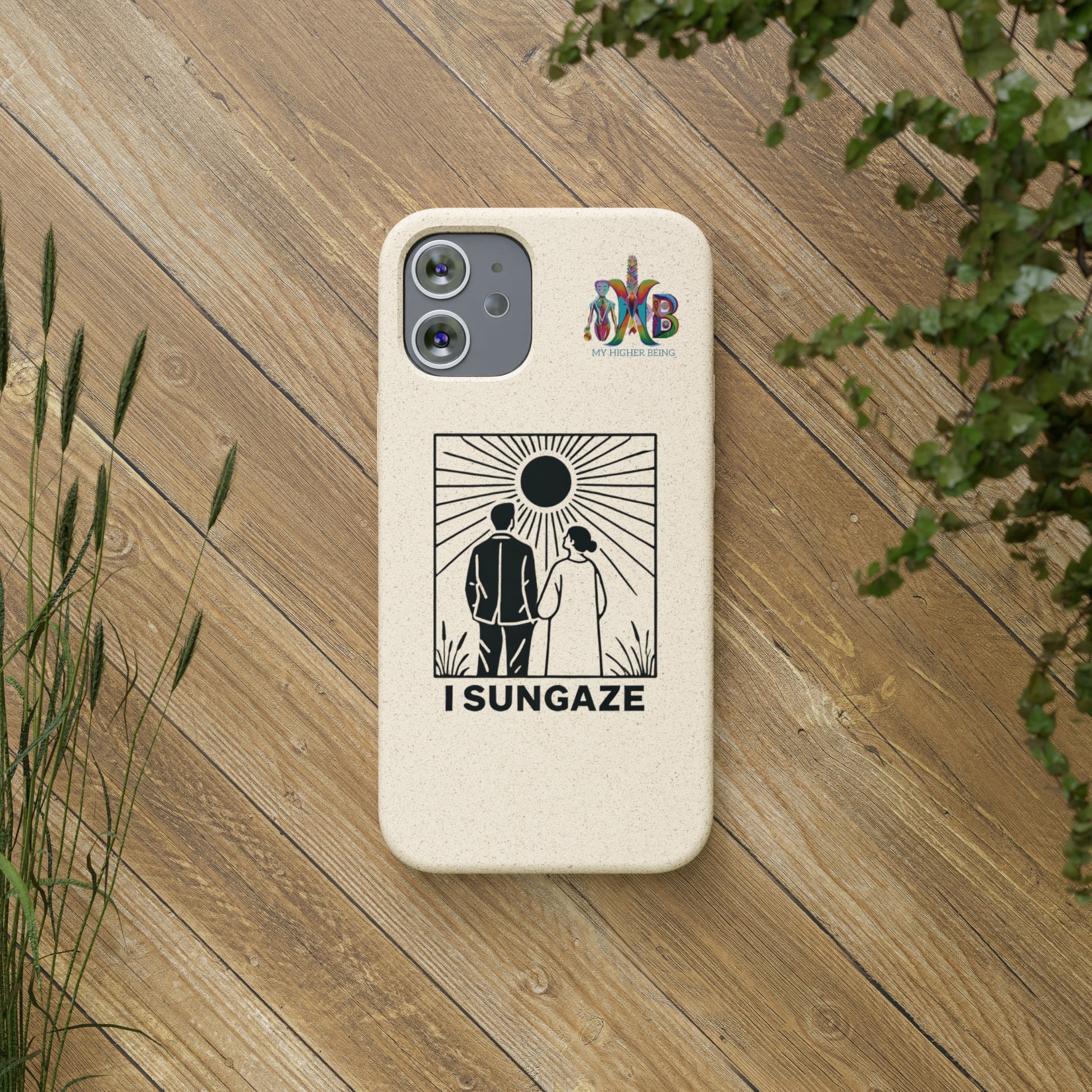 'I Sungaze'_Plastic Free Biodegradable Phone Case (MHB Edition) - My Higher Being